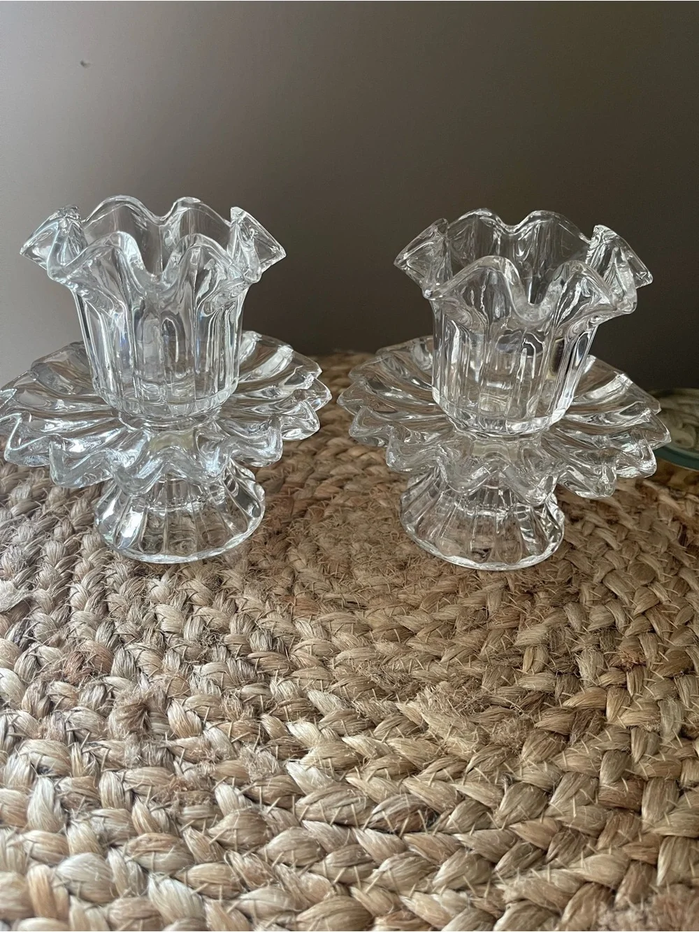 PartyLite elegant clear